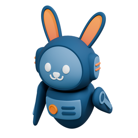 robot bunny